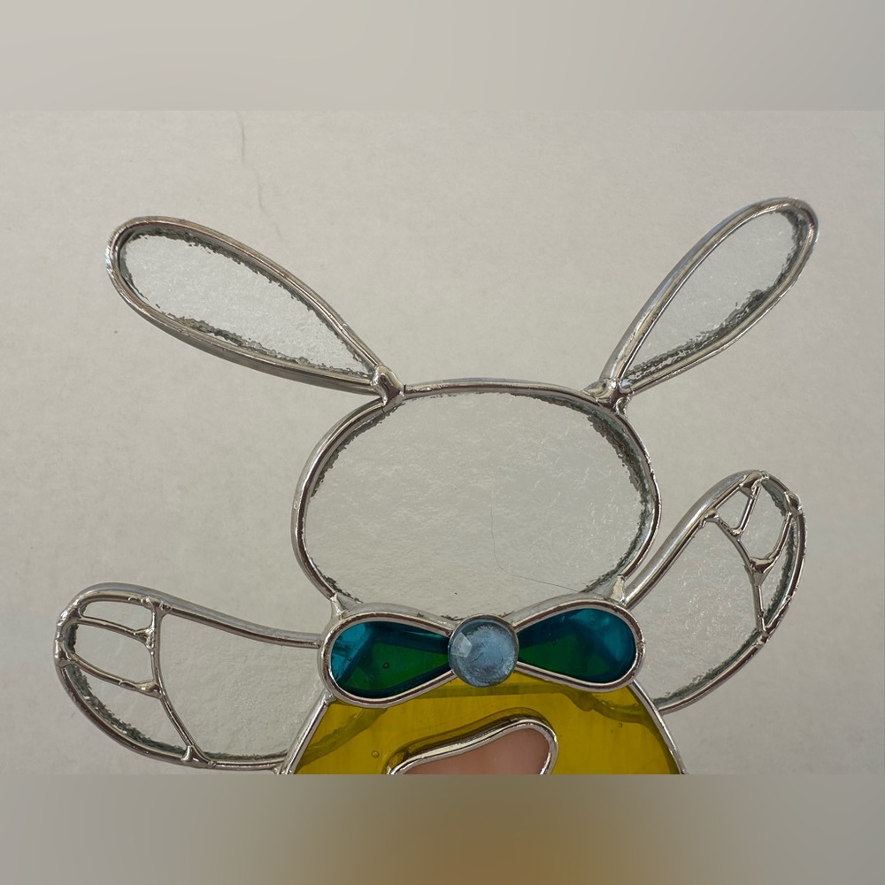 Stained Glass Bunny Tea Light Candle🐰 - Picture 4 of 11